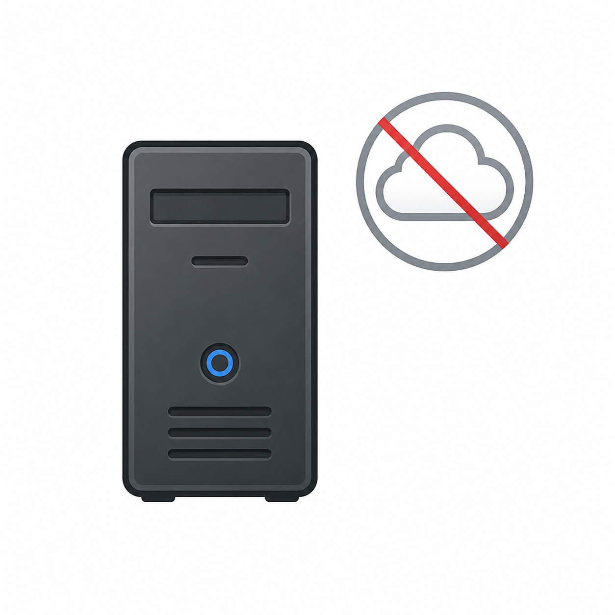 Desktop-Version ohne Cloud
